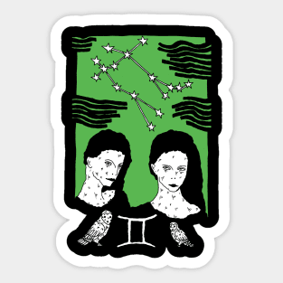 Gemini by Allie Hartley Sticker